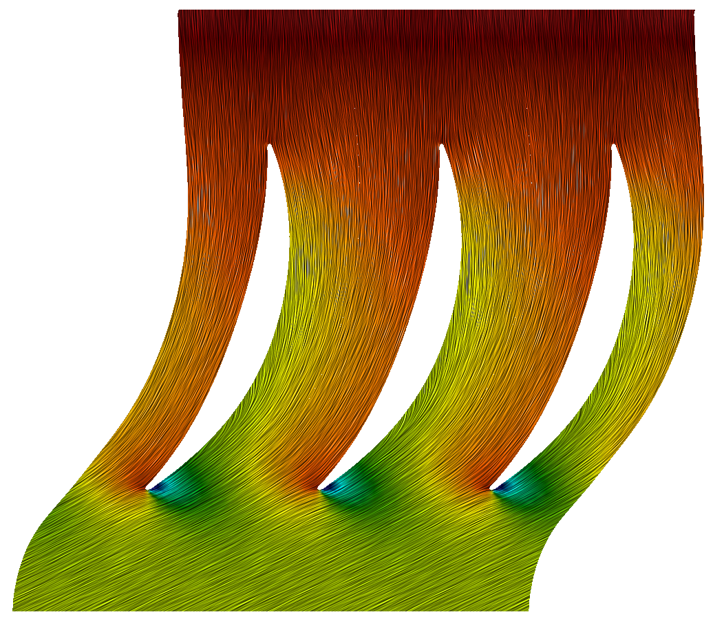 10% Blade to blade slice Axial Compressor NASA Rotor 67 CFD