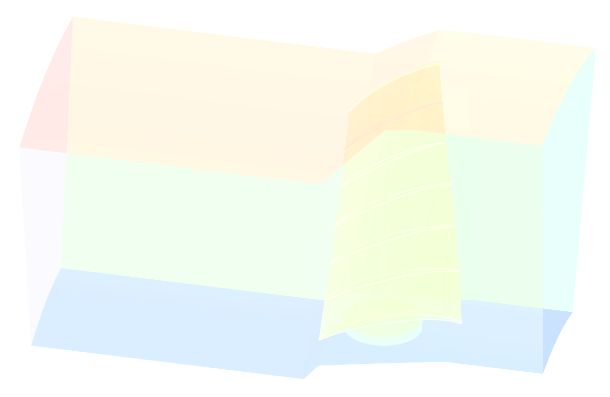 TCAE Axial Fan CFD Simulation Domain Parametric