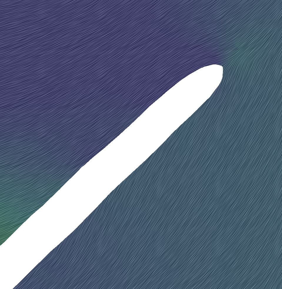 CFturbo-TurbomachineryCFD-radial-turbine-unwrapped-blade-slice-trailing-edge-detail