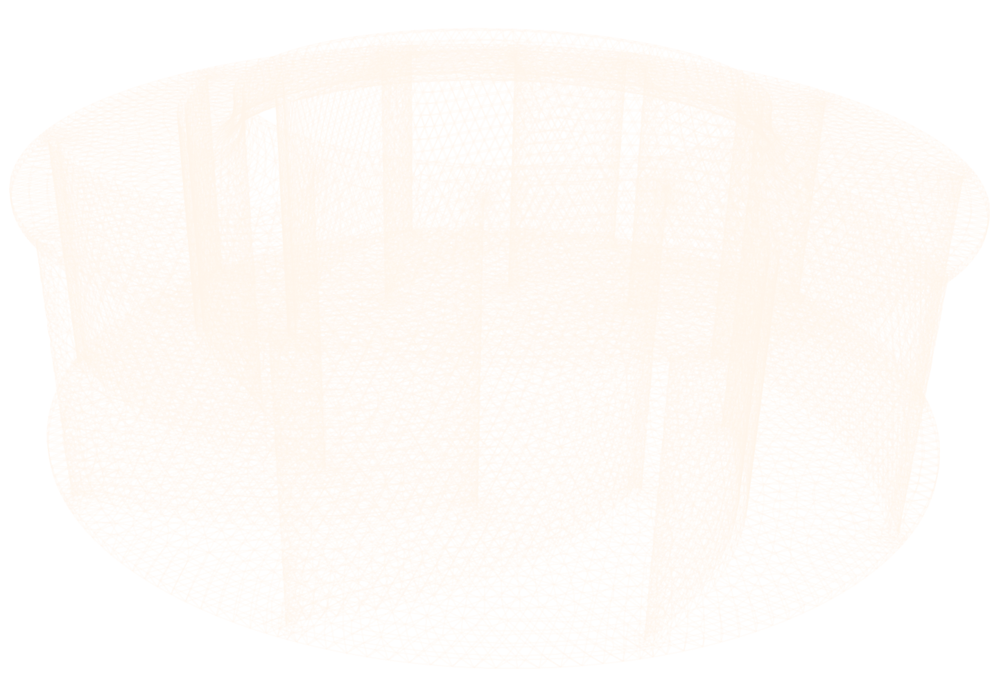 TCAE Centrifugal Fan Mesh for FEA