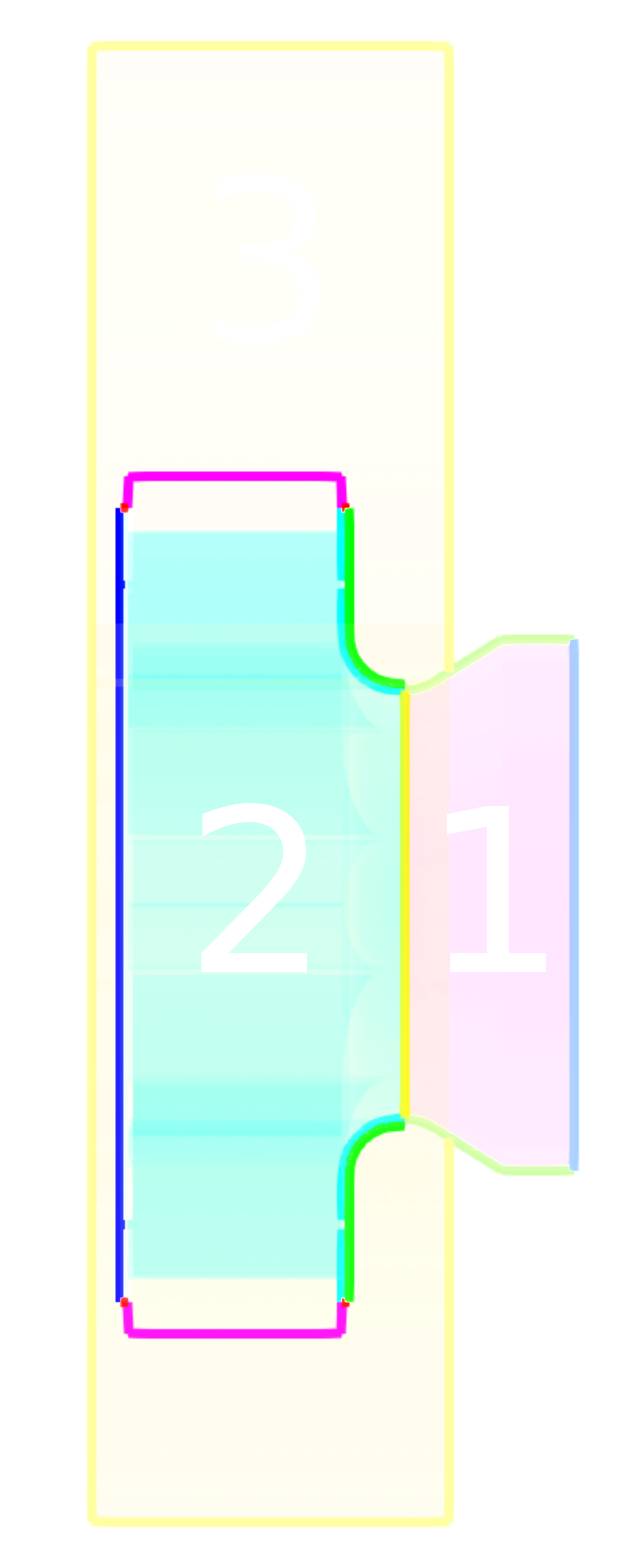 TCAE TCAD Centrifugal Fan Meridional View Components