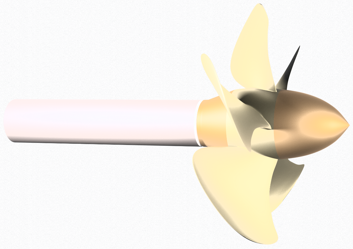 Potsdam propeller deformation and stress animation giff