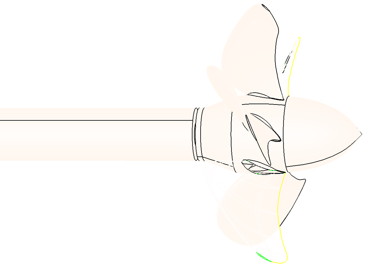 Potsdam propeller deformation and stress animation giff