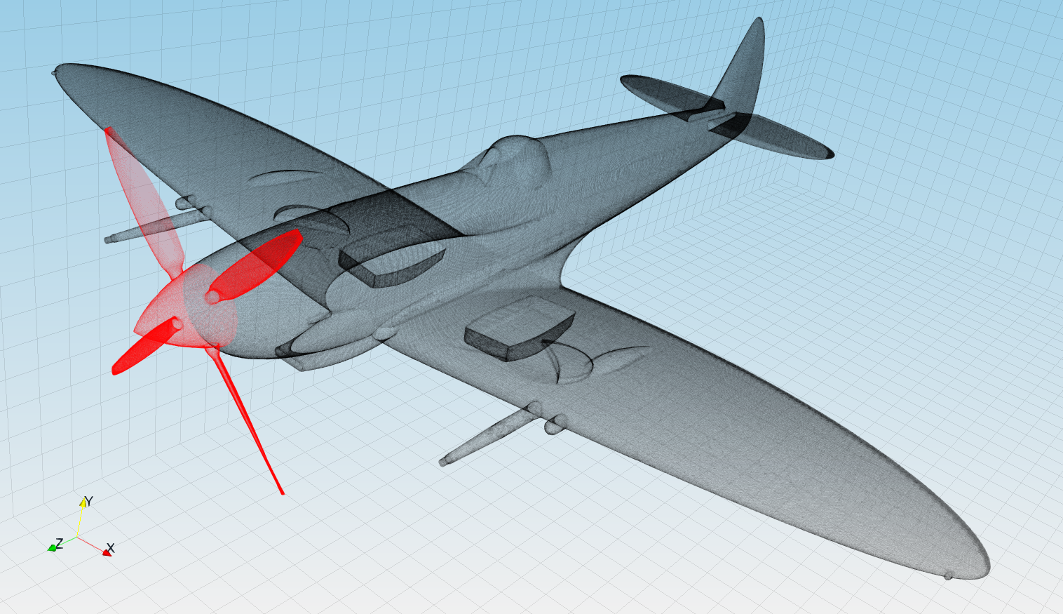 TCFD Spitfire tutorial mesh snappyHexMesh mesh