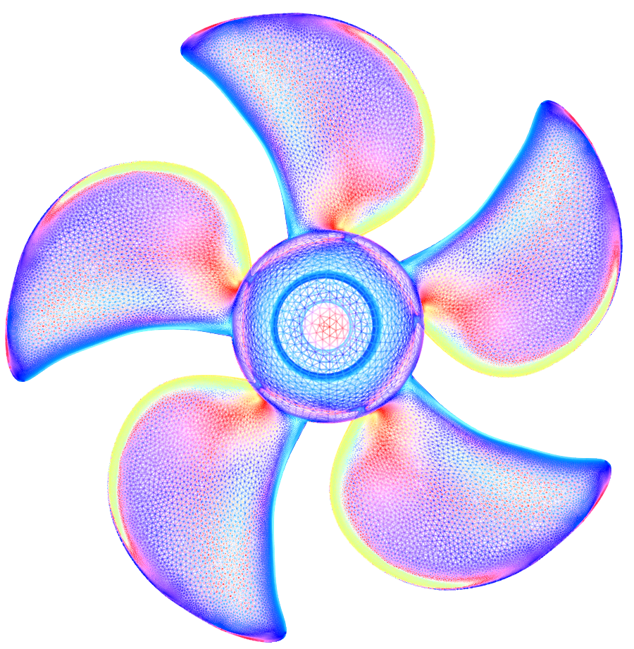 Potsdam Propeller front view inverted