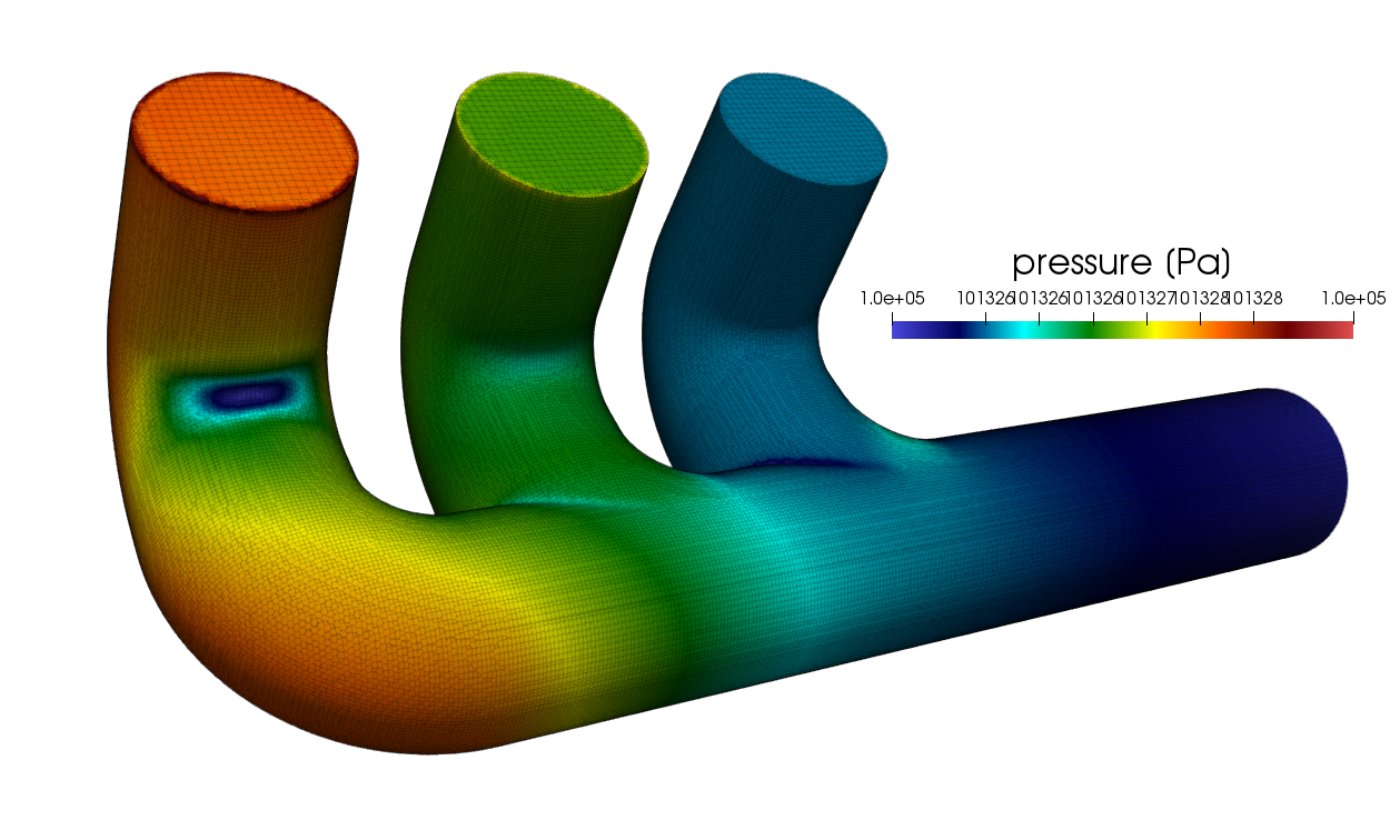 ParaView Contour Pressure Manifold Tutorial