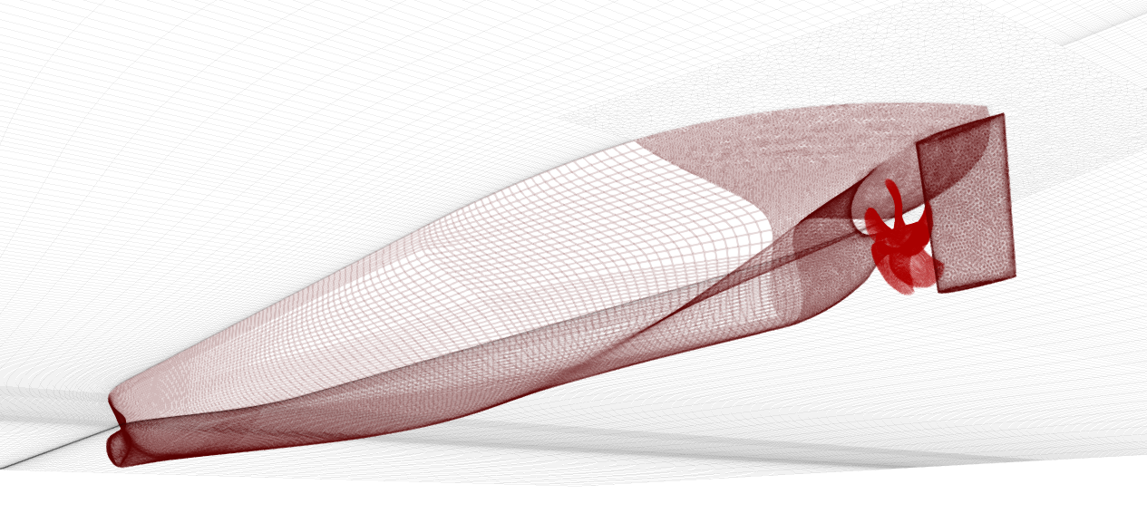 TCFD ship hull propeller tutorial mesh snappyHexMesh mesh