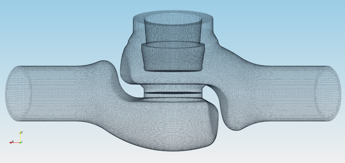 TCFD Valve tutorial mesh snappyHexMesh mesh