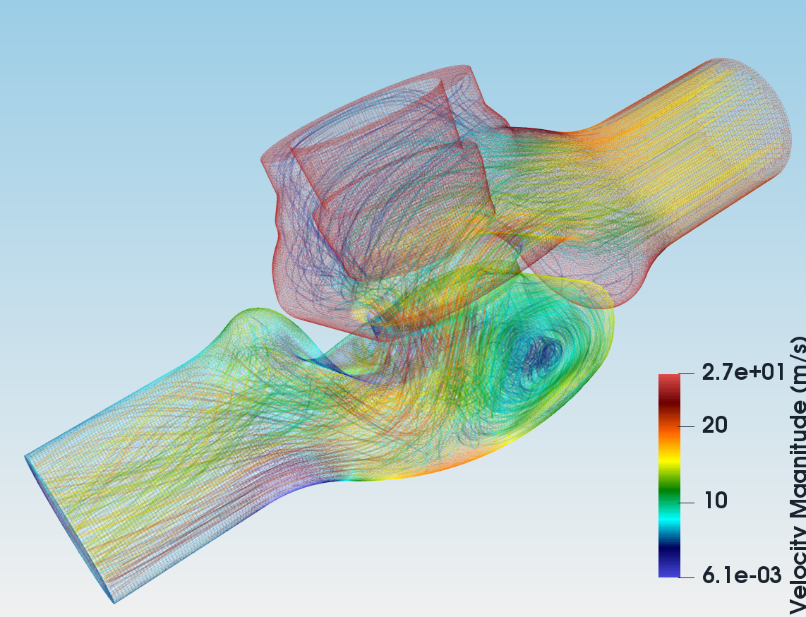 ParaView Contour Pressure Valve Tutorial