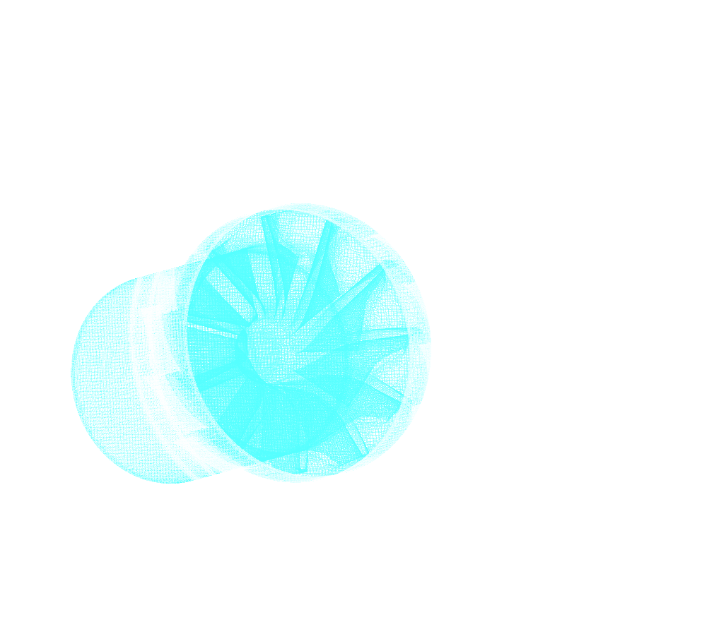 CFD OpenFOAM Centrifugal Pump Wheel Velocity Streamtraces