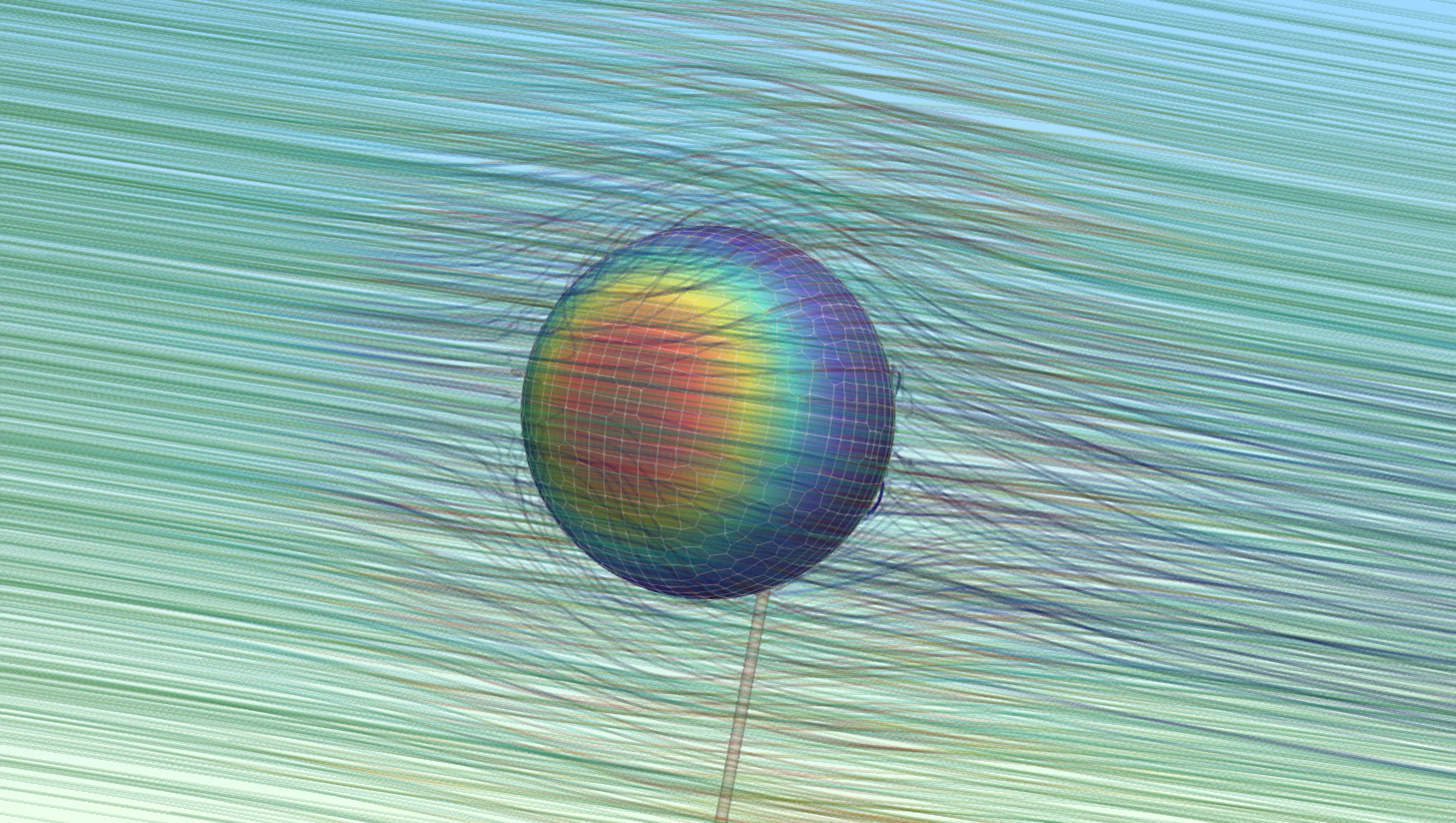 TCAE tutorial Beam-Ball FSI simulation interface