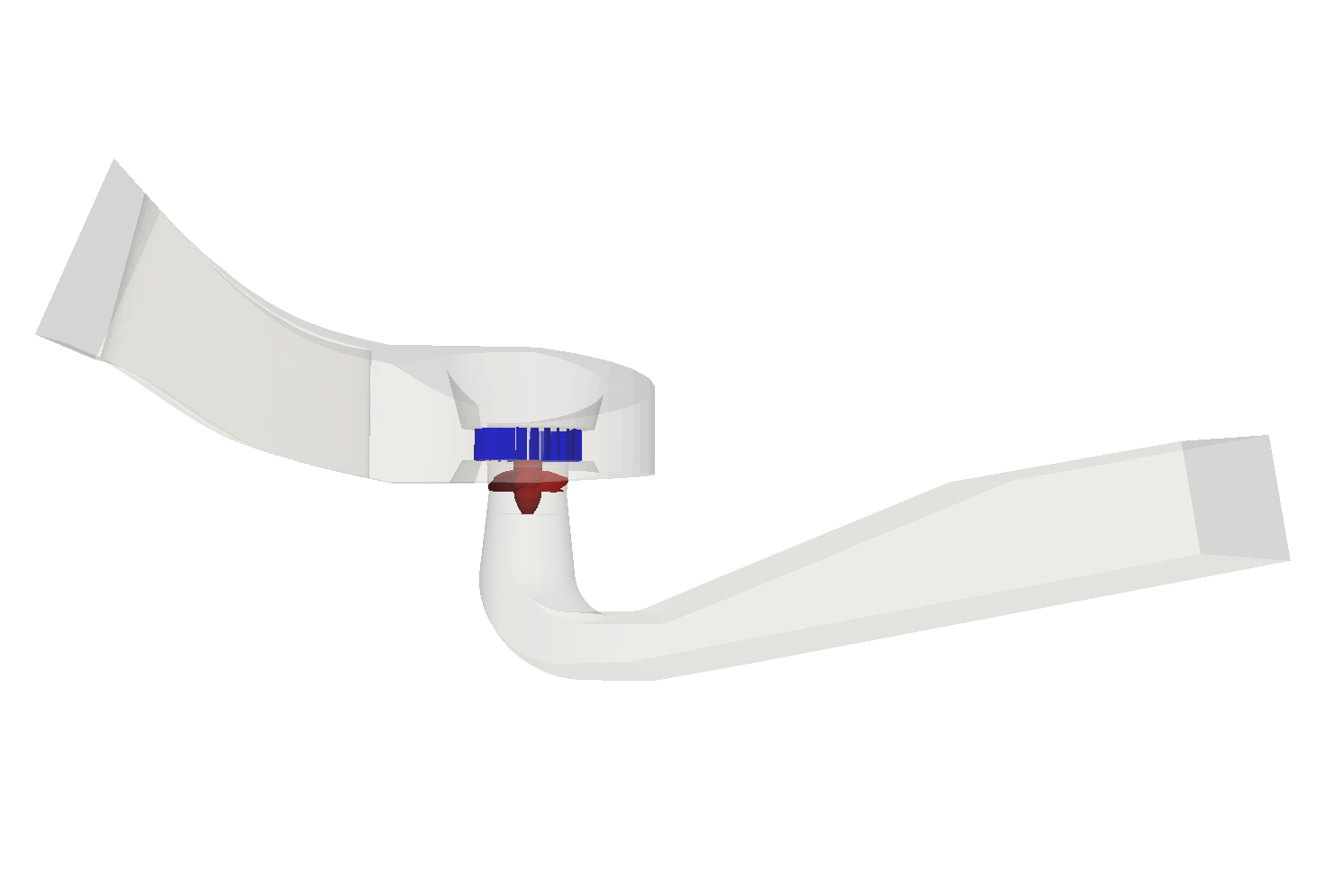Kaplan turbine turbomachinery CFD view 2