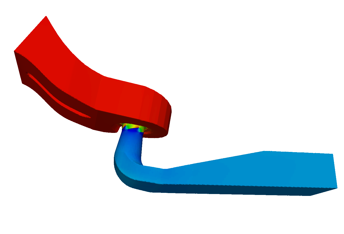 turbomachinery CFD Kaplan turbine pressure