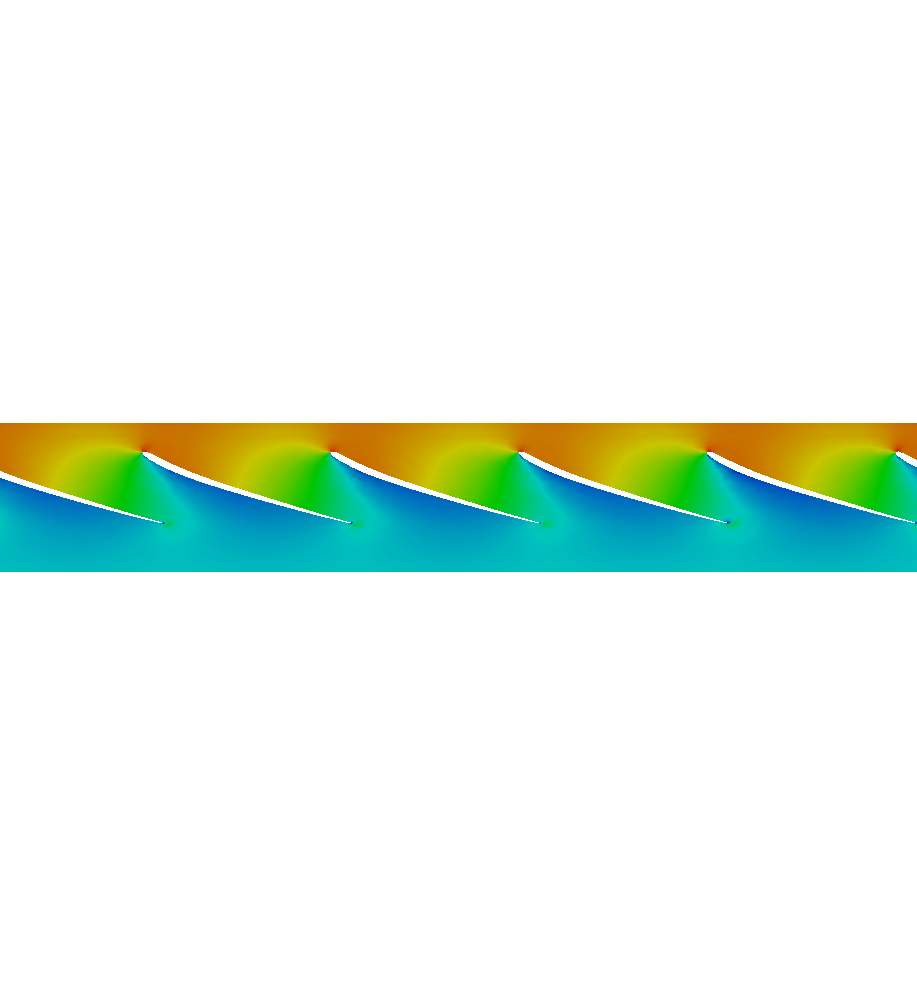 turbomachinery CFD Kaplan turbine pressure